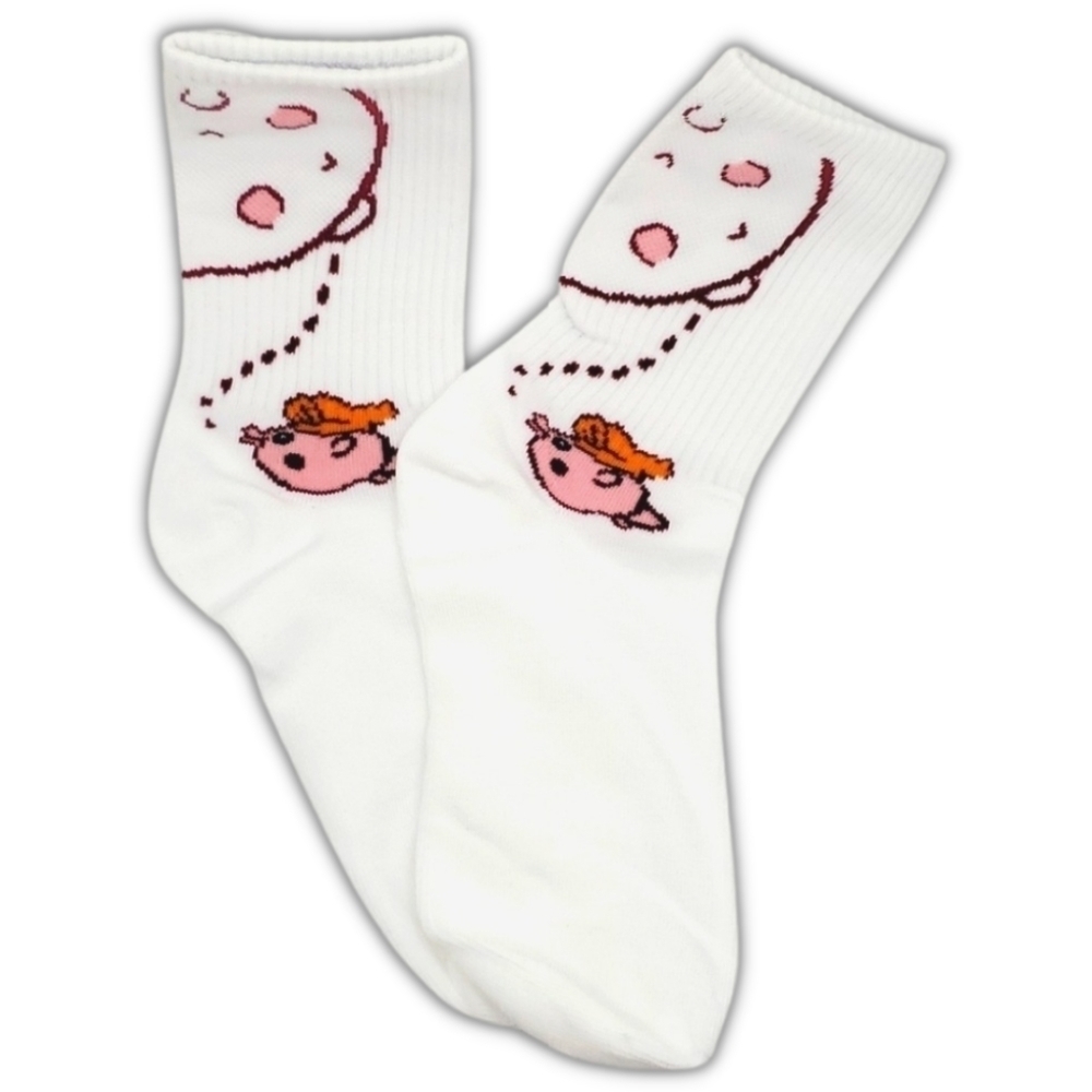 Nintendo Kirby in Space O/S Pink, White, & Orange